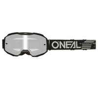 ONeal B-10 Solid, lunettes miroirs Noir/Blanc Argent Réfléchissant Noir/Blanc Argent Réfléchissant