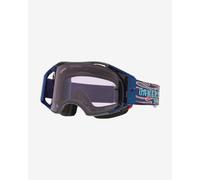 Masque Oakley Airbrake MTB Troy Lee Designs Gris avec lentille Prizm Low Light