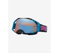 Masque Oakley Airbrake MX Blue Wired avec lentille Prizm MX Sapphire Iridium