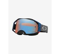 Masque Oakley Airbrake MX Grey Strike avec lentille Prizm MX Sapphire Iridium