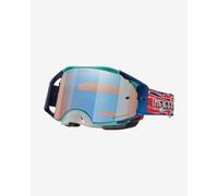 Masque Oakley Airbrake MX Troy Lee Designs Bleu avec verre Prizm Sapphire