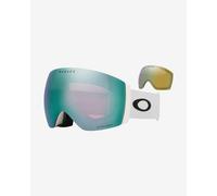 Masque Oakley Flight Deck Pro L Matte White avec lentille Prizm Snow Sapphire Iridium + Prizm Sage Gold Iridium
