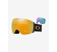 Oakley - Masque de ski - Flight Deck Pro L Mettalic Black Gold Prizm 24K & Prizm Iced - Noir Noir