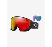 Masque Oakley Flow Scape L India Ink Corduroy avec lentille Prizm Snow Torch Iridium + Prizm Snow Iced Iridium