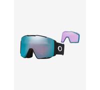 Masque Oakley Line Miner Pro M Noir avec lentille Prizm Snow Sapphire Iridium + Prizm Iced Iridium