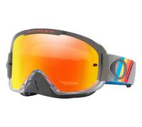 Masque oakley o frame 2 0 pro mx troy lee design grey stripes fire iridium oo7115 49