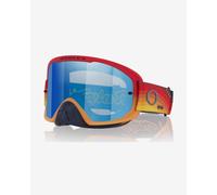 Masque Oakley O-Frame 2.0 PRO MX Troy Lee Designs Series Rouge Orange avec lentille Black Ice Iridium