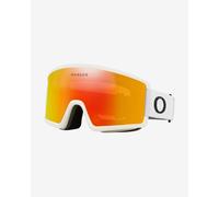 Masque Oakley Target Line L Matte White avec verre Fire Iridium
