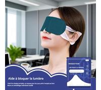 Masque Oculaire à la Vapeur | Masque pour Yeux Secs | de Nuit Anti-Lumière à Vapeur pour Soin Relaxation Sommeil Vol Avion