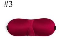Masque Oculaire De Sommeil 3d Avec Bandeau Pour Les Yeux,Patch De Couverture Rembourré,Doux,Aide Au Voyage,Masseur Relaxant,Outils De Beauté,1 Pièce #D