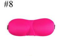 Masque Oculaire De Sommeil 3d Avec Bandeau Pour Les Yeux,Patch De Couverture Rembourré,Doux,Aide Au Voyage,Masseur Relaxant,Outils De Beauté,1 Pièce #H
