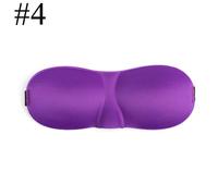 Masque Oculaire De Sommeil 3d Avec Bandeau Pour Les Yeux,Patch De Couverture Rembourré,Doux,Aide Au Voyage,Masseur Relaxant,Outils De Beauté,1 Pièce #E