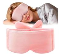 Masque Oculaire Lesté Pour Couvre-visage Anti-Lumière à Pression Douce | Masque De Sommeil À Pression Pour Voyages En Avion, La Maison, L'Hôtel, Siestes, Méditation Diurne, Pièces Lumineuses