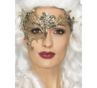 Luxe Adulte Métal Filigrane Masque Phantom Mascarade Déguisement Halloween Femme