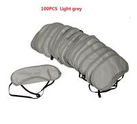 Masque Oculaire Pour Dormir,Cadeau De Voyage,Couverture Pour Les Yeux,Ombre Noire,Patch Pour Les Yeux,Relaxation,Masseur,Outils De Beauté,100 Pièces/Lot - Type Light Grey 100pcs