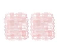Masque Oculaire Rafraîchissant en Quartz, 1 Paire, Cristal