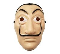 Masque officiel Dali Mask - Costume d'Halloween | Carnaval | Fête costumée sur le thème du cambrioleur | Vol | Voleur | OriginalCup