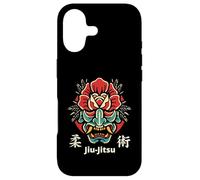 Masque Oni de démon Japonais, Kabuki Jiu-Jitsu Kanji Coque pour iPhone 17