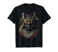 Masque Oni Guerrier Samouraï, Bushido, Art Japonais T-Shirt