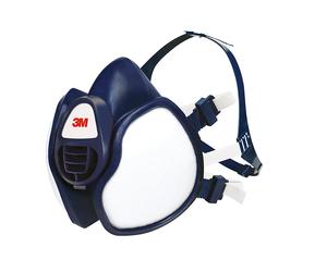 Masque partiel anti-poussière et anti-gaz taille unique ABEK1P3 3M