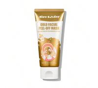 Masque peel-off facial doré SlowSunday, masque de visage, extracteur de points noirs, contrôle de l'huile, nettoyage en profondeur, soins de la peau coréens, 24 carats, K-Beauty, idéal pour les fêtes 