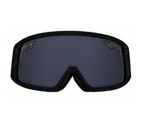 Pit Viper The Blacking Out Ski Goggles Noir Silver Mirror/CAT2+Light Smoke Low Light/CAT0