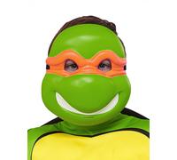 Masque Plastique Michelangelo Tortues Ninja Enfant Vert