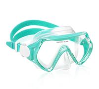 Masque Plongée Enfant pour Garçons et Filles âgés de 5 à 15 Ans, Masque de Plongée avec Tuba Anti-Fuite Vue Panoramique à 180 Degrés avec Couvre-Nez