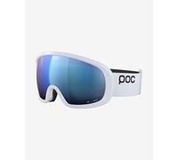 Masque POC Fovea Mid blanc avec verre Clarity Highly Intense Partly Sunny Blue