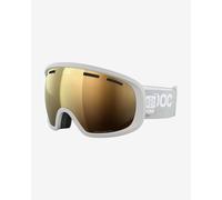 Masque POC Fovea Pow JJ gris clair avec lentille Clarity Intense Sunny Gold