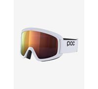 Masque POC Opsin blanc avec verre Clarity Intense Partly Sunny Orange