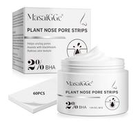 Masque Point Noir Visage, Patch Point Noir Nez, Masque Nettoyant pour Points Noirs, Patchs pour le Nez, avec Acide Salicylique, Argile Blanche d'Amazonie, Aloès,Nettoyage et purification des pores,30G