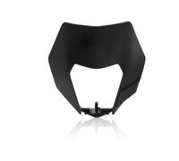 Masque Portefeuille De Phare Avant Noir Pour KTM EXC F 4T 450 2014-2016