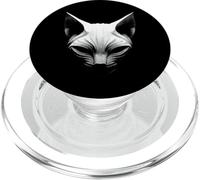 Masque pour Amoureux des Chats - pour Homme et Femme PopSockets PopGrip pour MagSafe