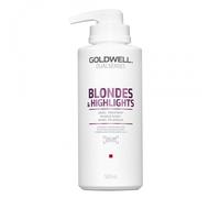 Masque Pour Cheveux Blonds GOLDWELL DS Blondes & Highlights Treatment 500ml
