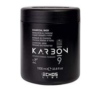 Masque Pour Cheveux Traités ECHOSLINE Karbon9 Charbon mask Avec Carbone 1000ml