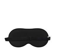 Masque pour dormir Masque de sommeil Ultra doux for la peau, tissu en soie naturelle Pure et masque for les yeux rempli coton avec sangle réglable Masque de nuit soie