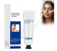 Masque pour le Visage au Collagène, Masque Anti-âge Pelable En Douceur, Minimisation des Pores, Amélioration de L'élasticité, Masque anti-âge et Rajeunissant pour le visage