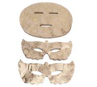 Masque pour le visage et les yeux, Patch jetable, maille en soie, compresse humide pour usage domestique et en Salon, 50 visages, 100 pièces pour les yeux, bricolage