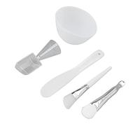 Masque pour Le Visage Kit d'outils de Bricolage Professionnel Masque Masque Masque Bol de mélange Outil Spatule Applicateur à mesurer la cuillère