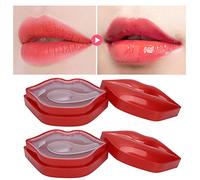 Masque pour les lèvres, 2 boîtes de 40 pièces Gel hydratant Masque pour les lèvres Rides des lèvres nourrissantes Lignes des lèvres Masque de sommeil pour les lèvres Collagène Soin des lèvres peeling