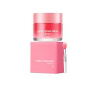 Masque Pour Les Lèvres, Masque De Sommeil Pour Les Lèvres Masque De Nuit Hydratant à La Fraise Lip Sleeping Mask, Baume Pour Les Lèvres Du Sommeil Lip Care Cream pour Les Rides Des Lèvres Ridules, 20g