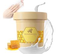 Masque pour les mains à la cire de lait au miel, masque exfoliant pour les mains, masque hydratant pour tous les types de peau (120 g-1 pièce)