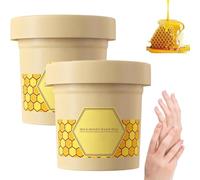 Masque pour les mains au miel et à la cire de lait, masque exfoliant hydratant et nourrissant, 120 g