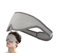 Masque Pour Les Yeux 3D Pour Le Sommeil | Couvre-Oeil De Sommeil Noir Total | Protège-Yeux Qui Bloque La Lumière - Destiné Au Voyage, Au Camping, Dortoir, À L'Avion, À La Nuit, Spa, Road Trip