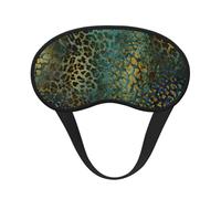 Masque pour les yeux à imprimé animal pour adultes et enfants, doux et confortable pour dormir, voyage, sieste, blocage de la lumière