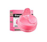 Masque pour les Yeux à la Rose, Soin Hydratant Profond et Nourrissant, Enrichi en Extraits de Rose Naturels, Réduit les Cernes et les Ridules Délicates, Atténue les Signes de Fatigue et les Poches