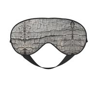 Masque pour les yeux à motif squelette pour dormir, masque de sommeil bloquant parfaitement la lumière pour les femmes et les hommes, bandeau doux et confortable pour les voyages