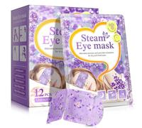 Masque Pour Les Yeux À Vapeur - Masque De Relaxation Pour Les Yeux 5,71 Pouces, Masques À Vapeur Chaude | Masques Pour Yeuxs Jetable, 12 Pièces, 220g, Doux Pour La Peau, Pour Soulager Less