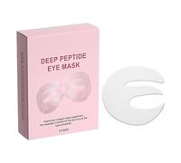 Masque pour les yeux au collagène et aux peptides profonds, conception en trois pièces couvrant toute la zone des yeux, raffermissant et éclatant en profondeur, soin de la peau des yeux (1 Set)